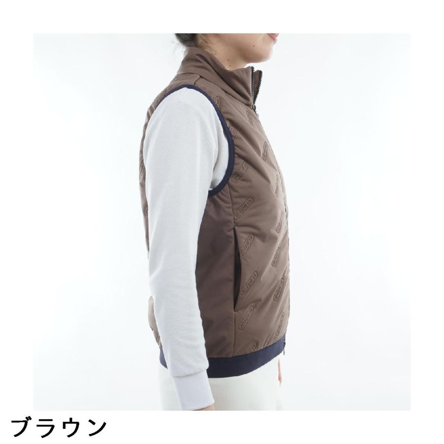 and per se（アンパスィ） ストレッチ エアジャスター中綿ベスト