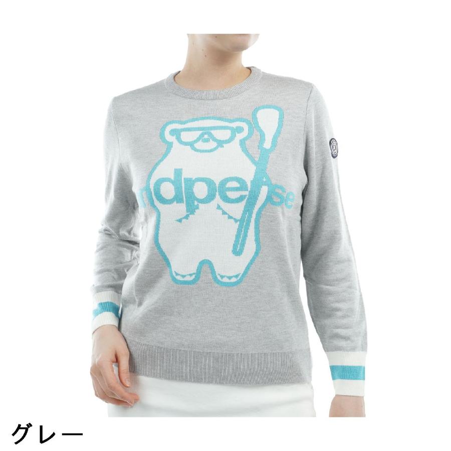 and per se（アンパスィ） クレアニットクルーネックセーター レディス