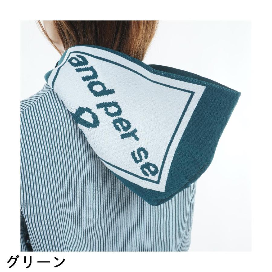 and per se（アンパスィ） ライトニットプルパーカー レディス : GDO