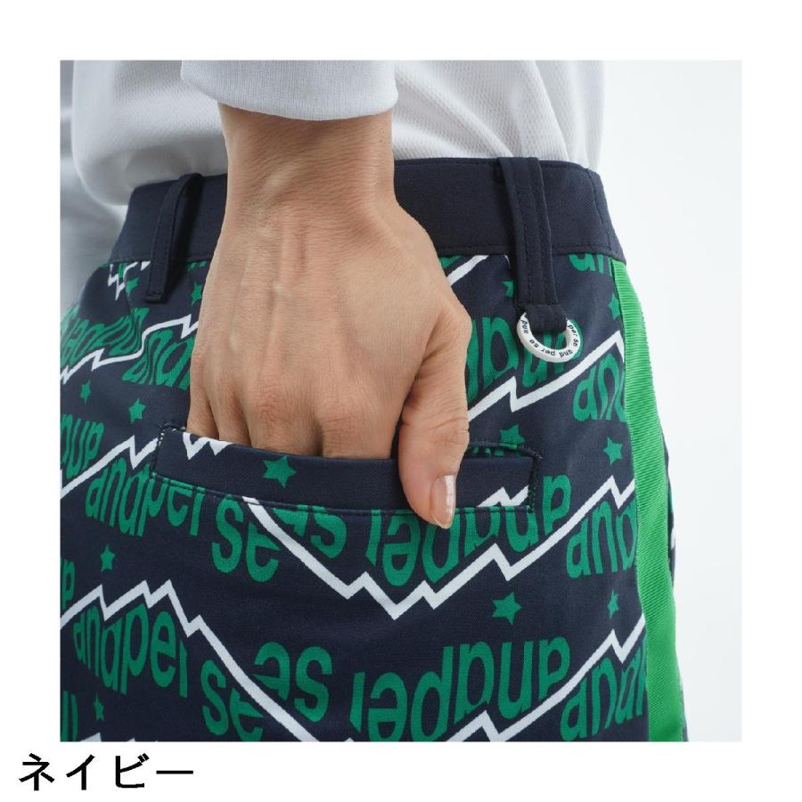 and per se（アンパスィ） ストレッチ ショットスムーザープリンテッド