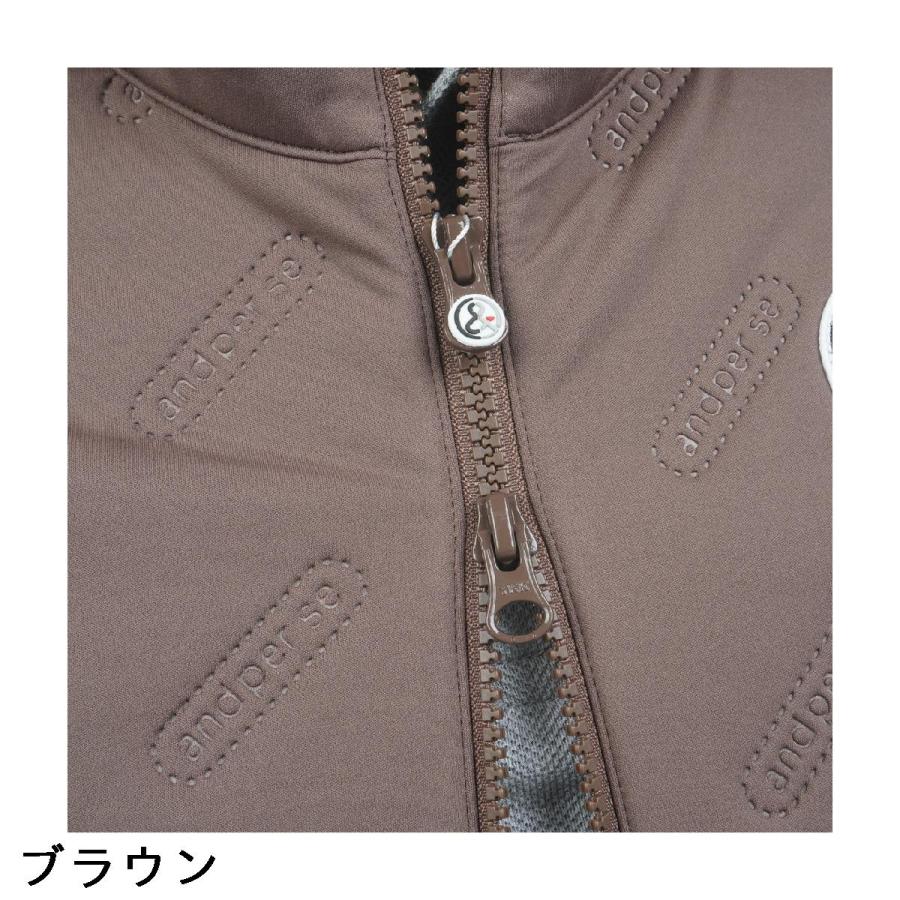 and per se（アンパスィ） ストレッチ エアジャスター中綿ベスト : GDO