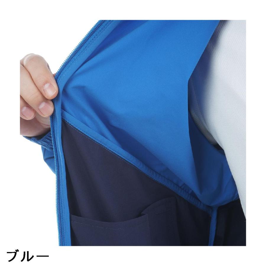 and per se（アンパスィ） ストレッチ エアジャスター切替ブルゾン