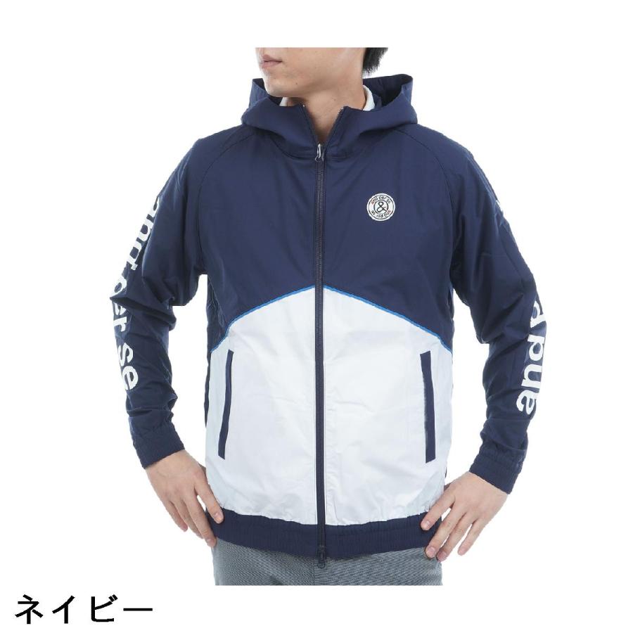 and per se（アンパスィ） ストレッチ エアジャスター切替ブルゾン