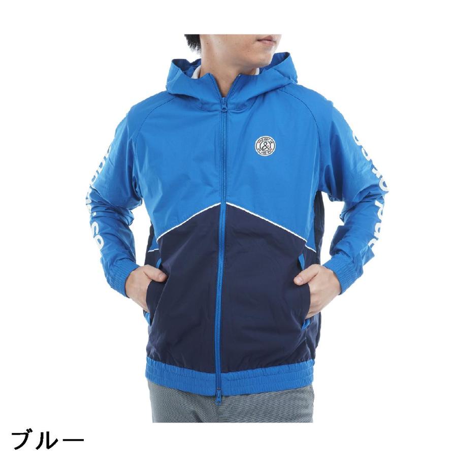 新品 アンパスィ ゴルフ ストレッチ エアジャスター切替デザインブルゾン/L and per se（アンパスィ） ストレッチ エアジャスター切替ブルゾン