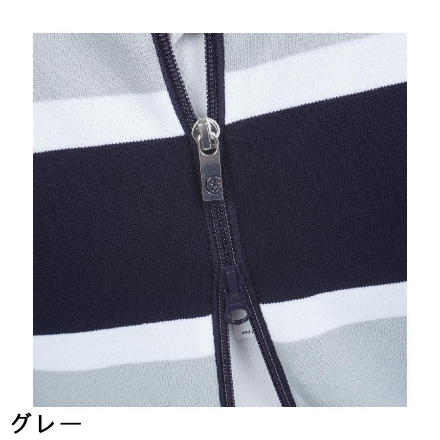 and per se（アンパスィ） ストレッチ ウインドシャッター防風ニット