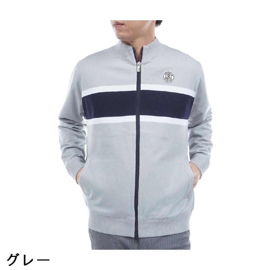 and per se　防風ニットブルゾン 　Lsize and per se（アンパスィ） ストレッチ ウインドシャッター防風ニット
