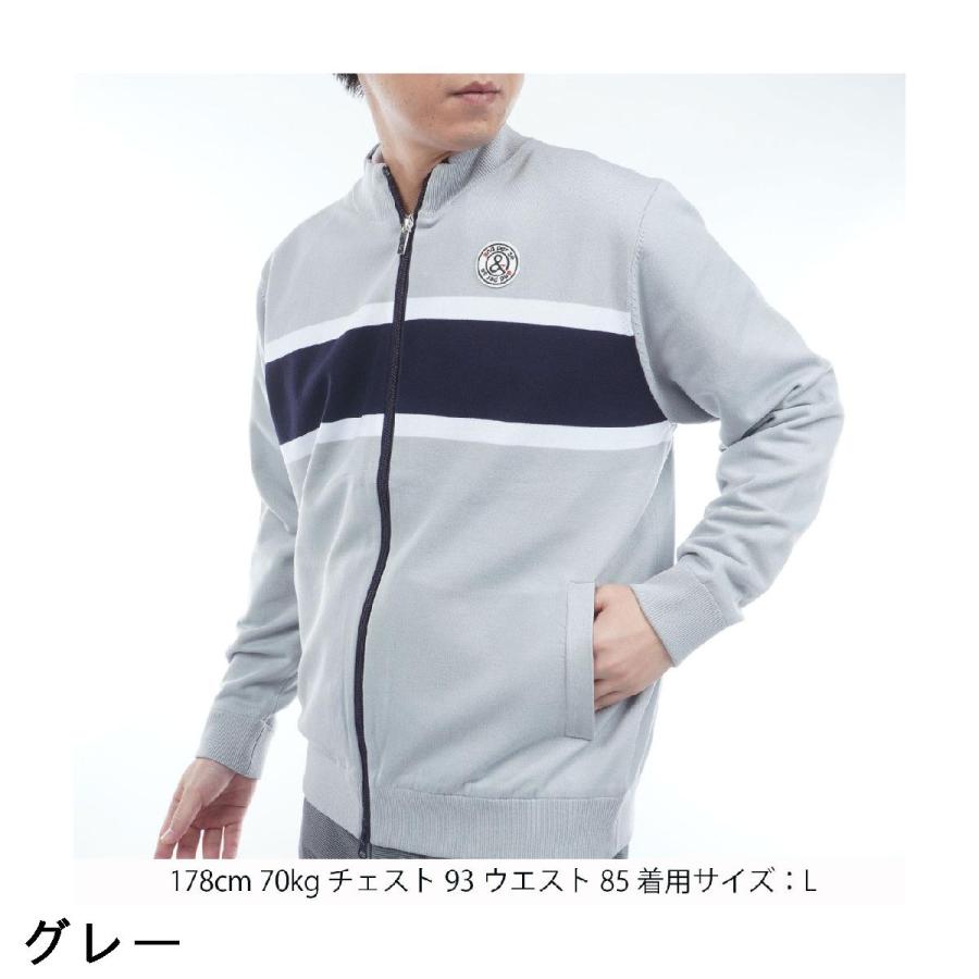 and per se【アンパスィ】 Lサイズ 防風セーターブルゾン 【公式通販】
