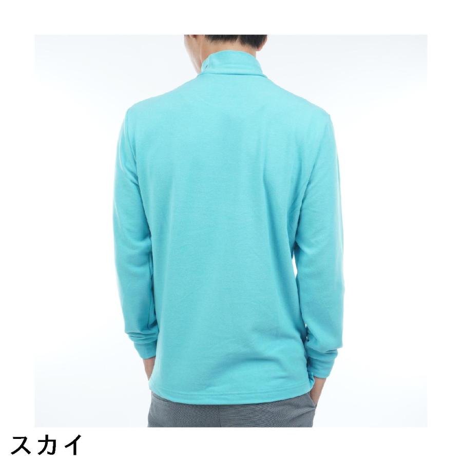 アンパスィ　and per se　ストレッチ マシュマロスムース ハイネック長袖シャツ　レディス and per se（アンパスィ） ストレッチ マシュマロスムース ハイネック