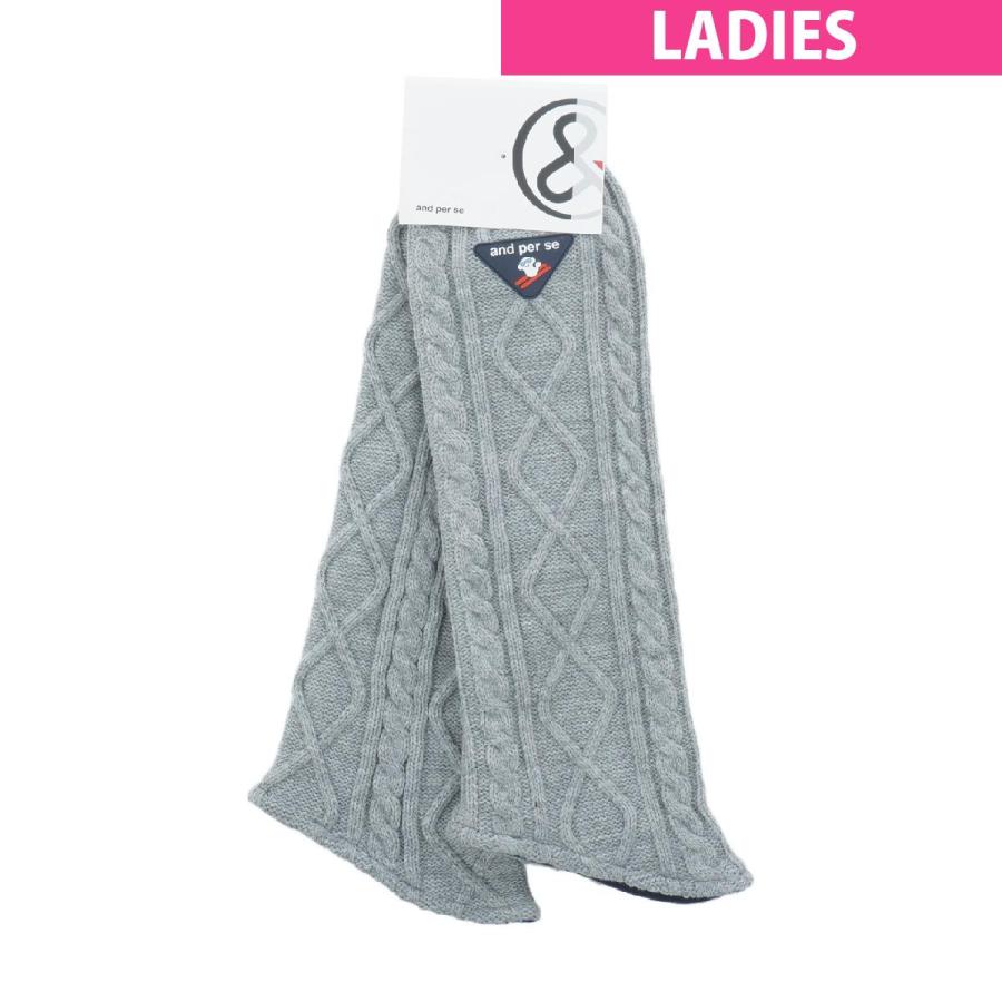 and per se（アンパスィ） レッグウォーマー レディス : GDOゴルフ