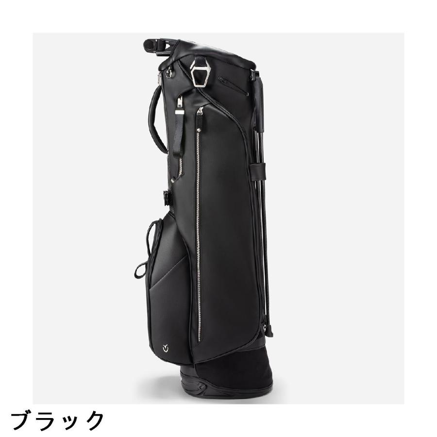 ヴェゼル　VESSEL　カーボン ラックス シングルストラップ スタンドキャディバッグ ヴェゼル VESSEL カーボン ラックス シングルストラップ スタンド