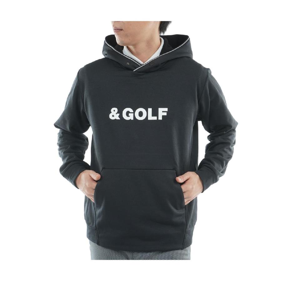 and per se（アンパスィ） & GOLF ストレッチ バックグリッドフリース