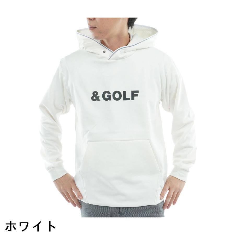 and per se（アンパスィ） & GOLF ストレッチ バックグリッドフリース