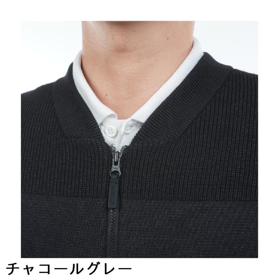 and per se（アンパスィ） & GOLF ウール×ペーパーファイバー ニット