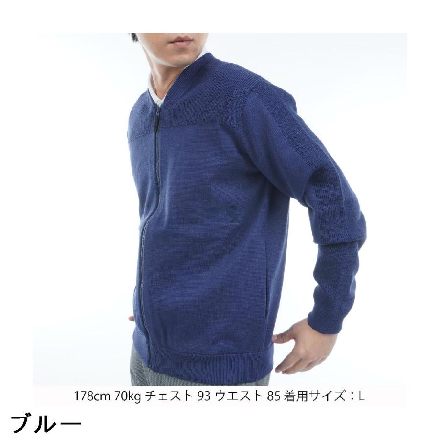 and per se（アンパスィ） & GOLF ウール×ペーパーファイバー ニット