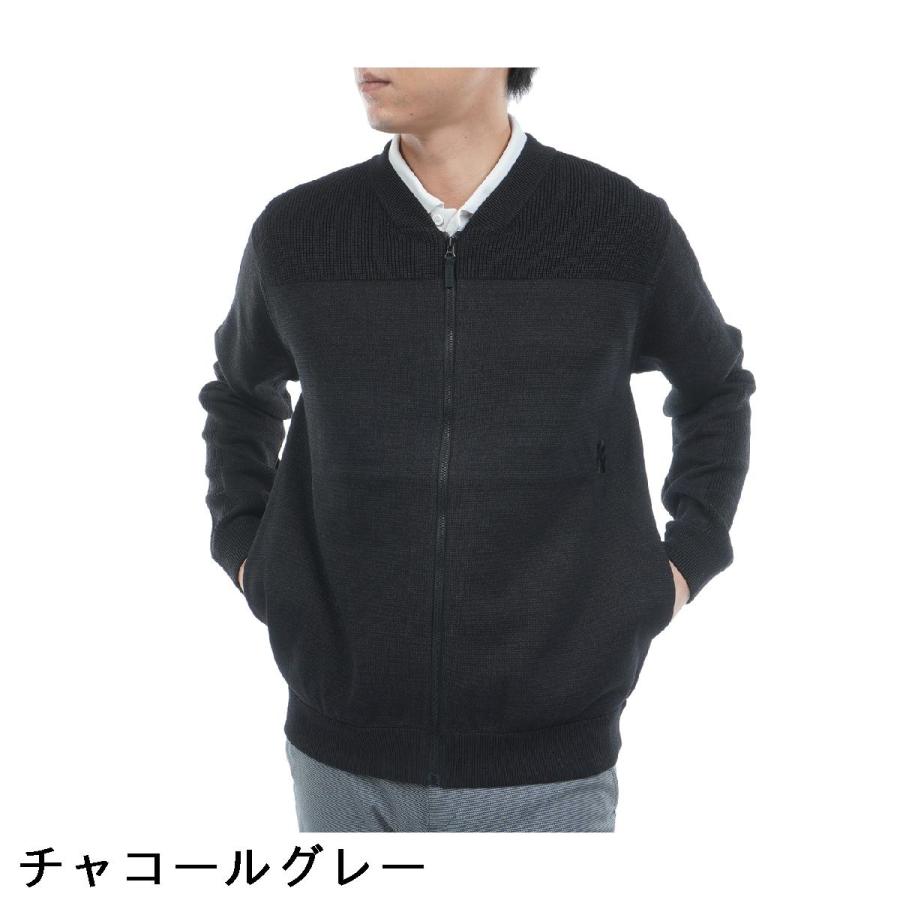 and per se（アンパスィ） & GOLF ウール×ペーパーファイバー ニット
