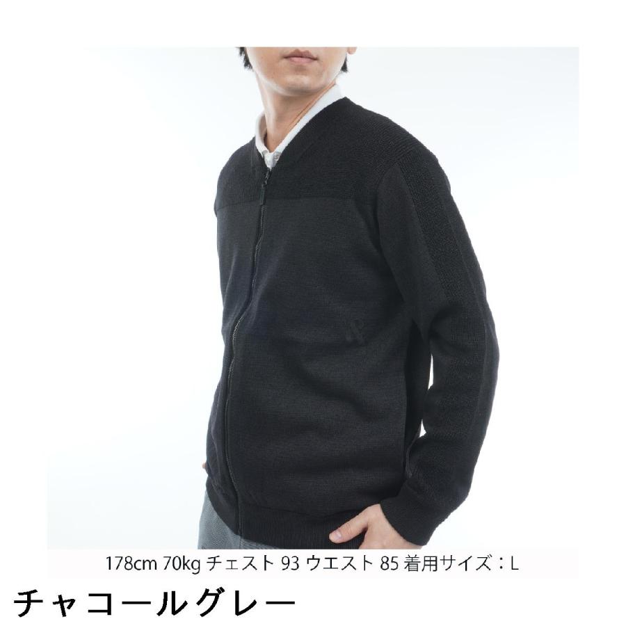 and per se（アンパスィ） & GOLF ウール×ペーパーファイバー ニット