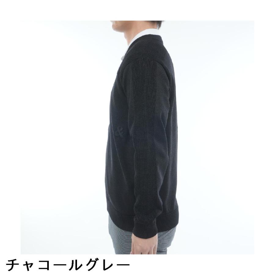 and per se（アンパスィ） & GOLF ウール×ペーパーファイバー ニット