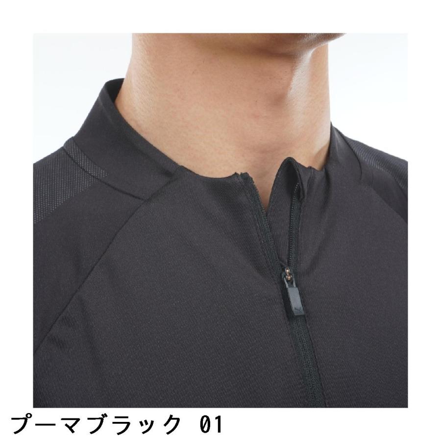 PUMA（プーマ） シャドウキャット ハーフジップ モックネック長袖