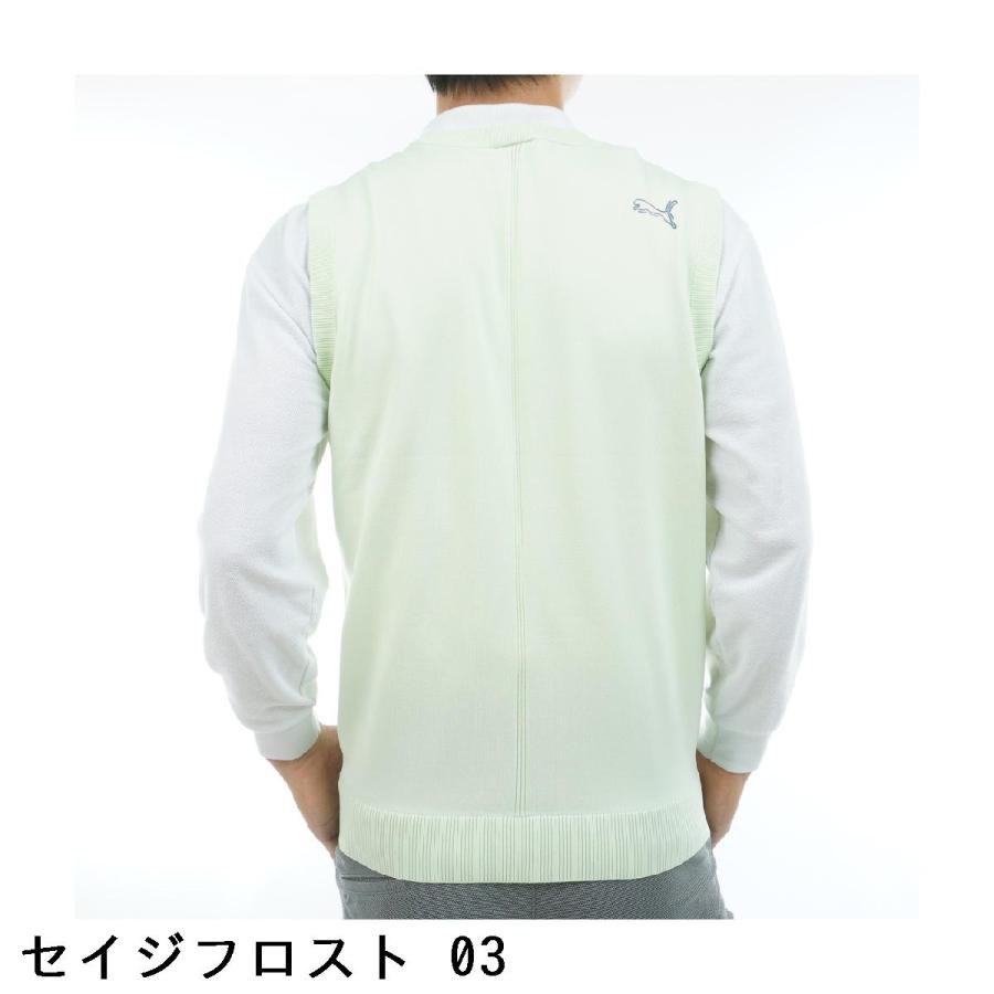 PUMA（プーマ） シャドウキャット ニットベスト : GDOゴルフショップ