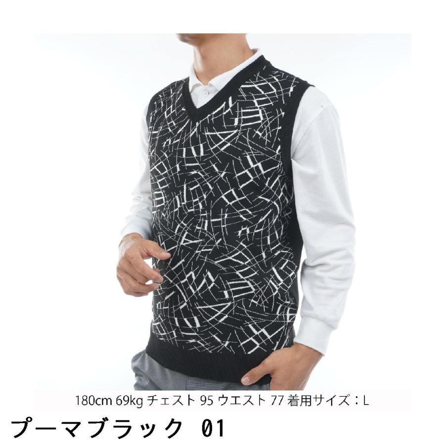 プーマ　PUMA　シャドウキャット ニットベスト PUMA（プーマ） シャドウキャット ニットベスト : GDOゴルフショップ