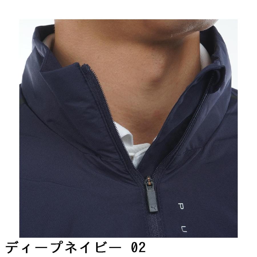 Puma フルジップジャケット 22 ネイビー PUMA（プーマ） PUMA PB フルジップジャケット : GDOゴルフショップ