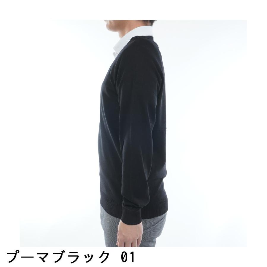 PUMA（プーマ） PUMA PB Vネックセーター : GDOゴルフショップ Yahoo