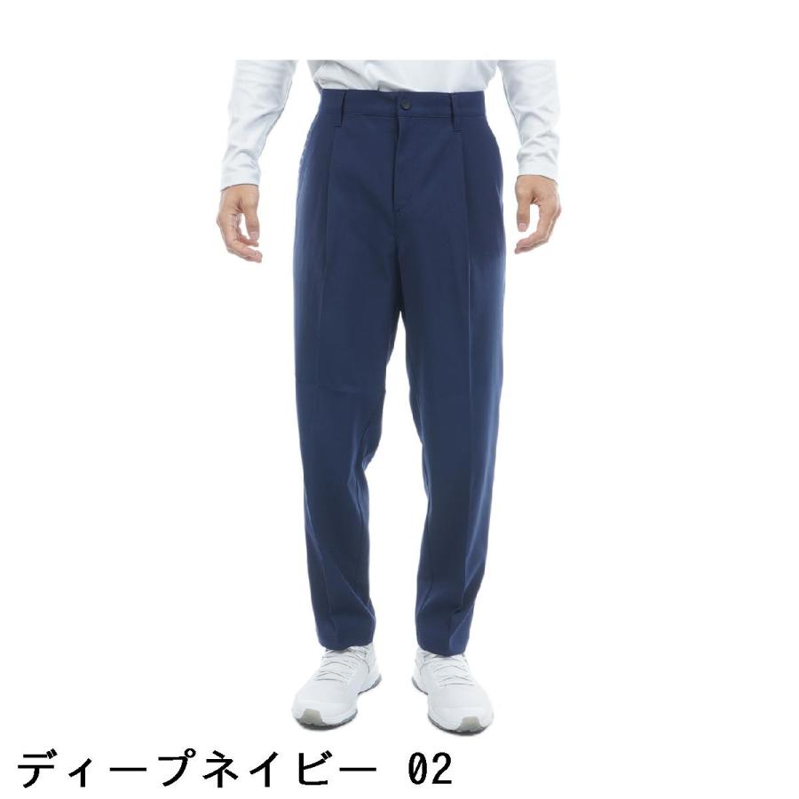 PUMA（プーマ） PUMA PB ワイドテーパード ストレッチワンタックパンツ