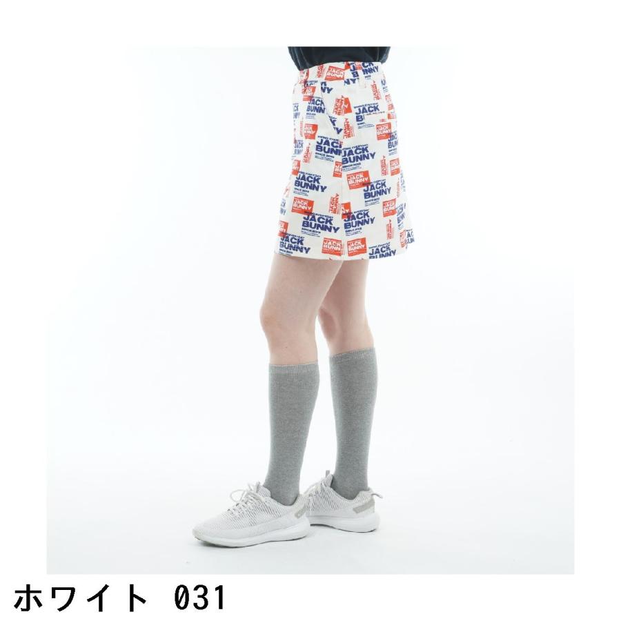 Jack Bunny!!（ジャックバニー） ツイルプリント スカート レディス
