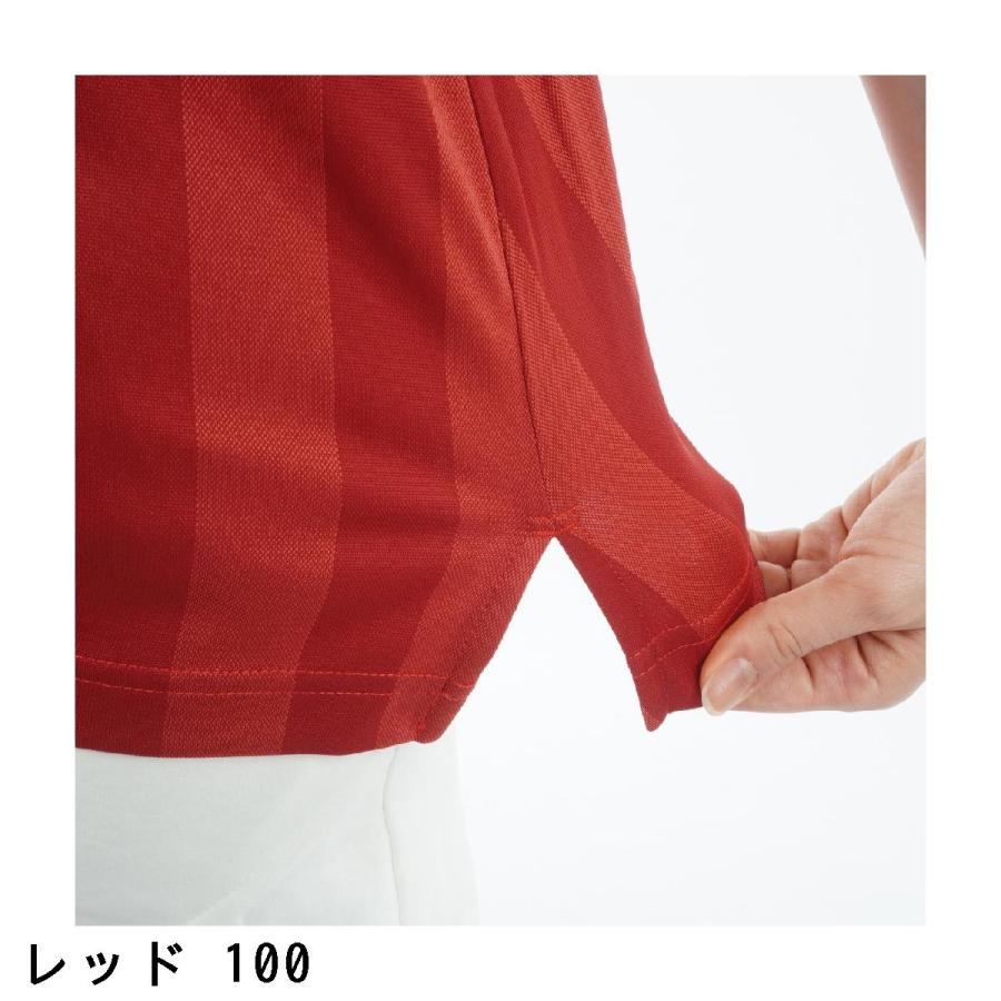 Jack Bunny!!（ジャックバニー） ストライプジャカード 半袖シャツ