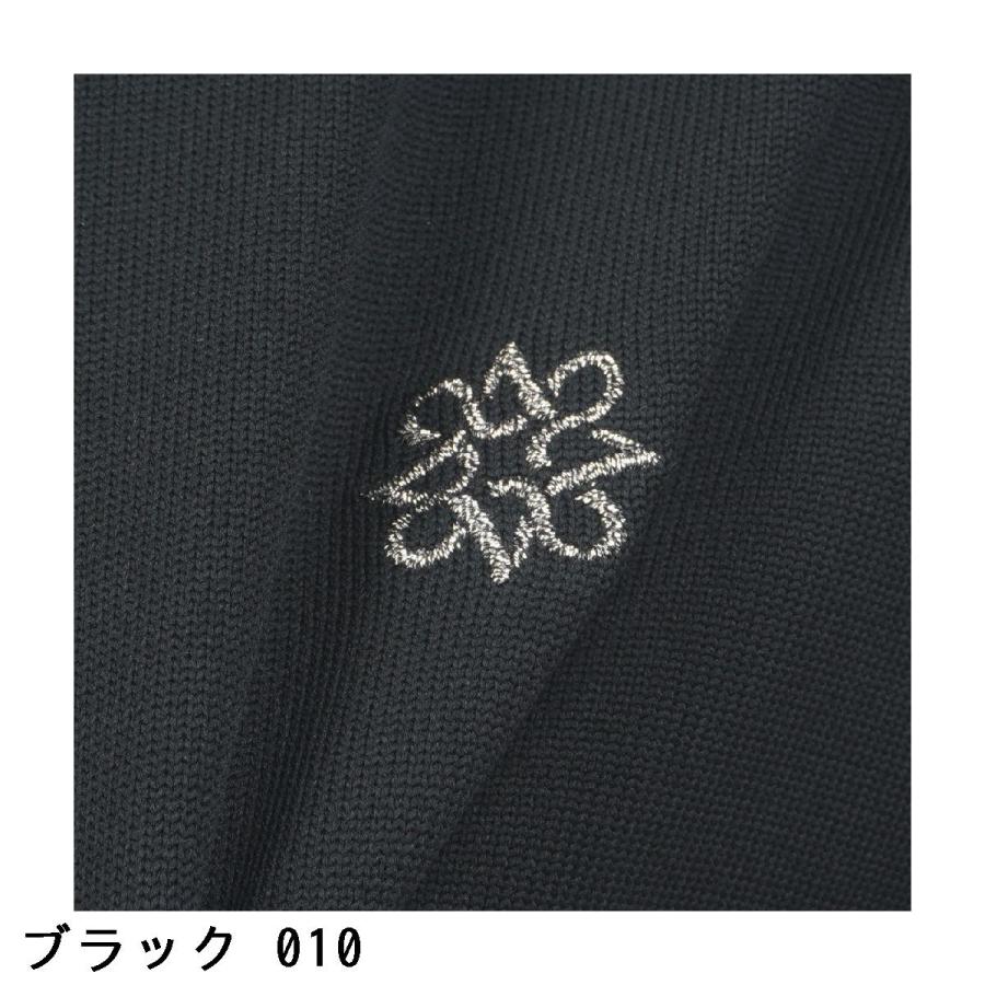 セント・アンドリュース St ANDREWS 天竺×鹿の子フルジップニット