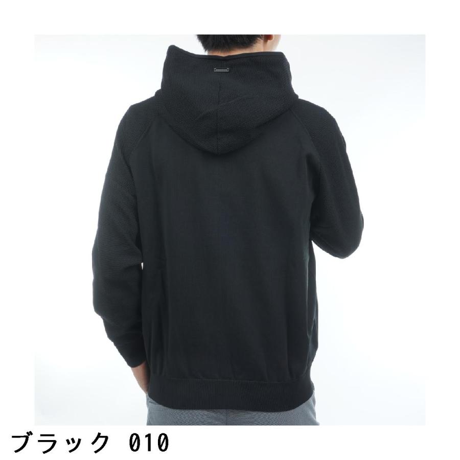 セント・アンドリュース St ANDREWS 天竺×鹿の子フルジップニット