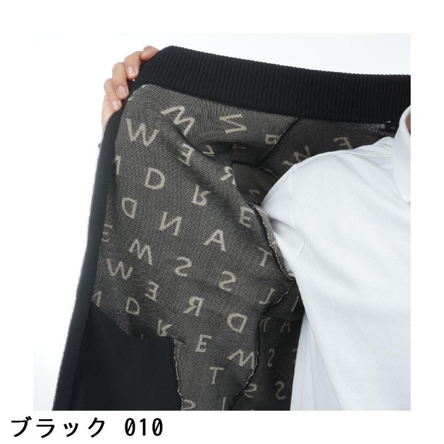 St ANDREWS セント・アンドリュース ロゴジャカードニットフルジップ