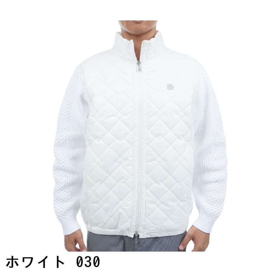 セント・アンドリュース St ANDREWS ドットストレッチ キルト袖ニット