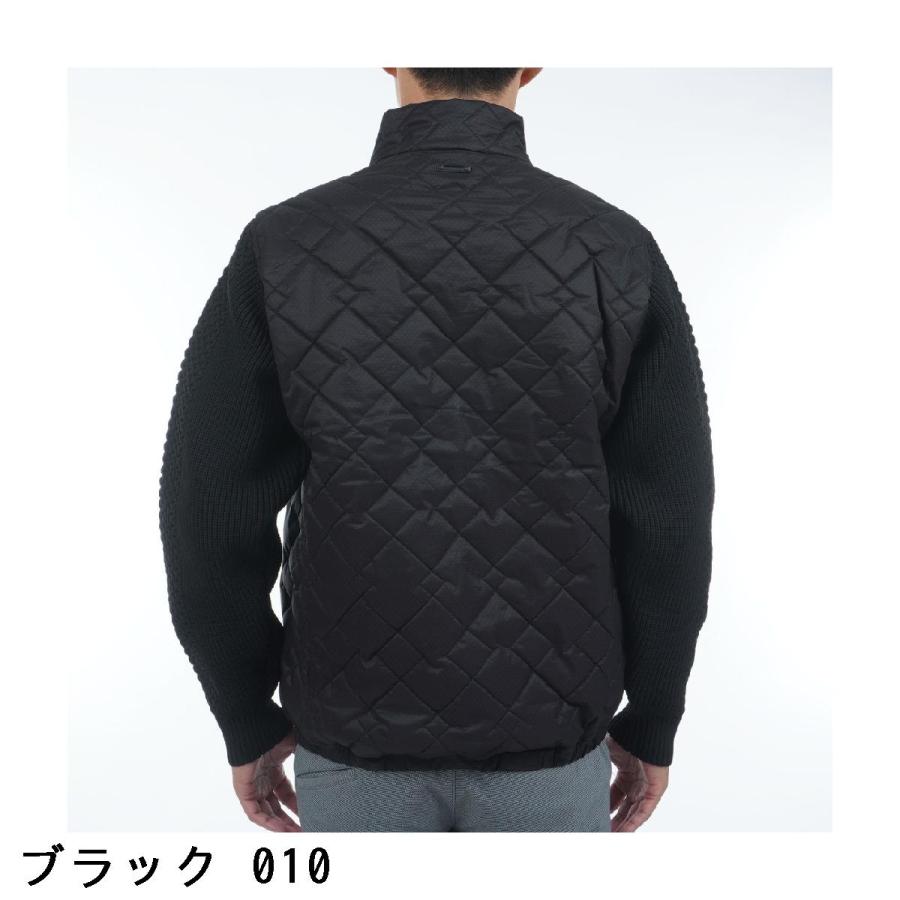 セント・アンドリュース St ANDREWS ドットストレッチ キルト袖ニット