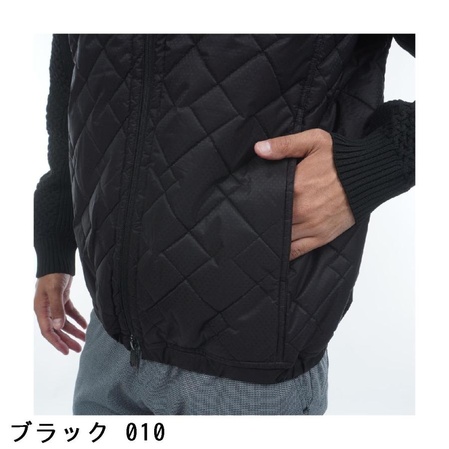 セント・アンドリュース St ANDREWS ドットストレッチ キルト袖ニット