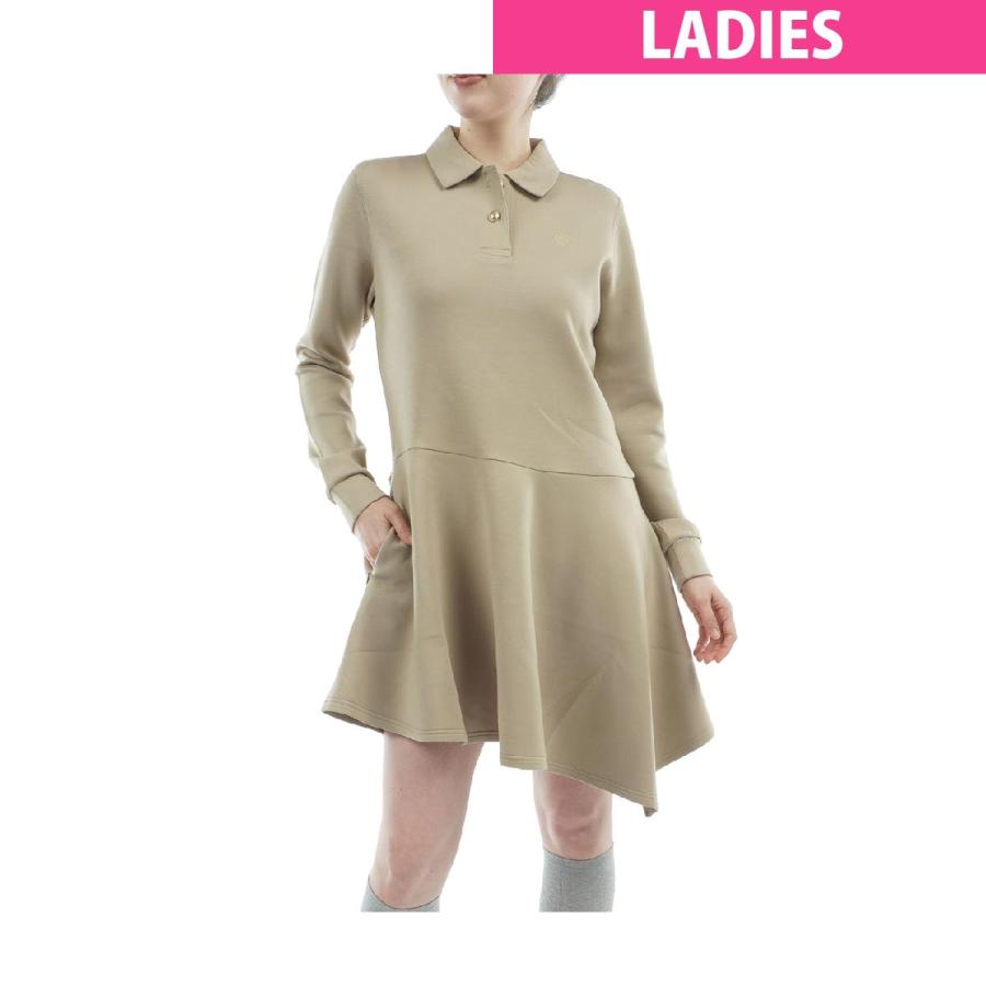 セント・アンドリュース St ANDREWS ダンボールニットポロワンピース