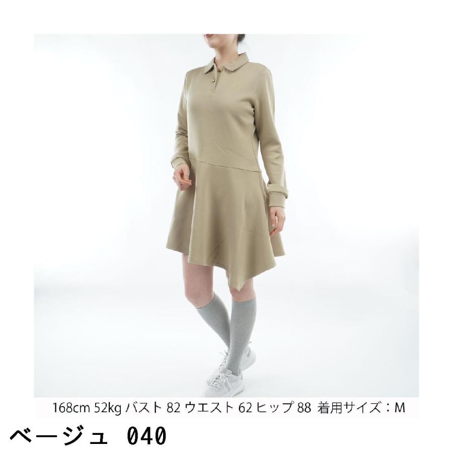 セント・アンドリュース St ANDREWS ダンボールニットポロワンピース