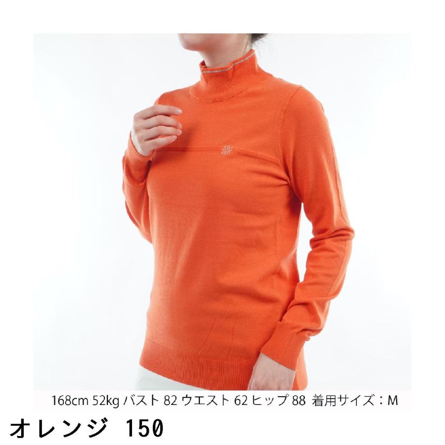 セント・アンドリュース St ANDREWS カシミヤタッチ 天竺モックネック