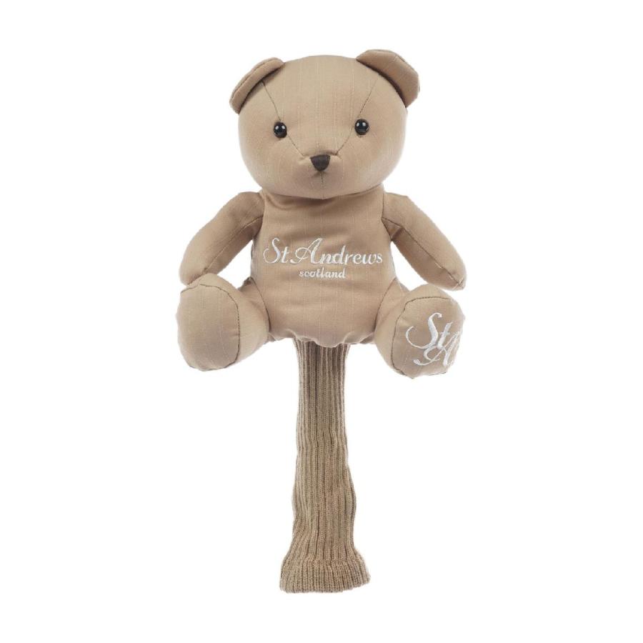 セント・アンドリュース　St ANDREWS　ピンストライプベア ヘッドカバー DR用 セント・アンドリュース St ANDREWS ピンストライプベア ヘッドカバー