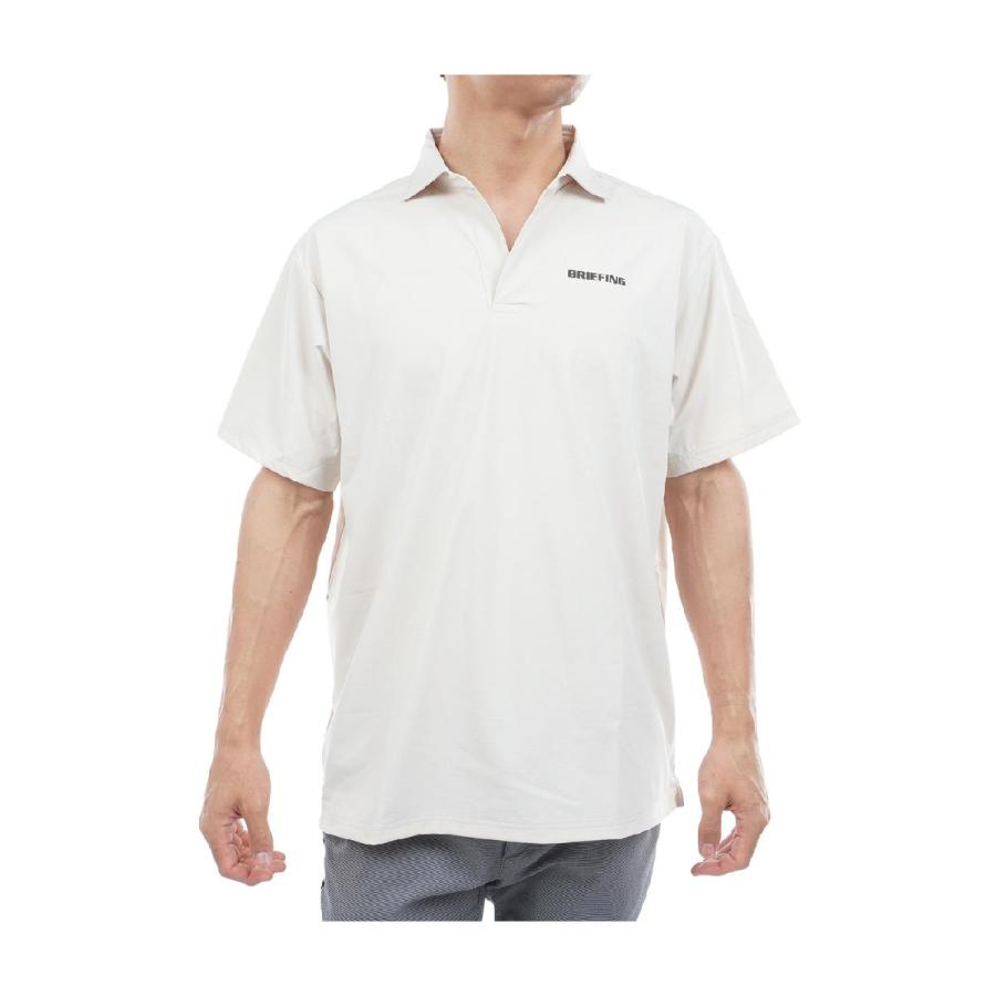 ブリーフィング　BRIEFING　ストレッチ スキッパー半袖シャツ BRIEFING GOLF（ブリーフィングゴルフ） ブリーフィング BRIEFING