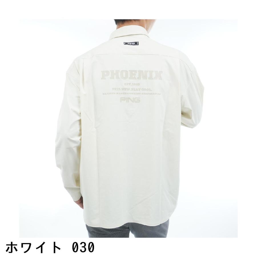 PING（ピン） オーバー長袖ポロシャツ : GDOゴルフショップ Yahoo!店