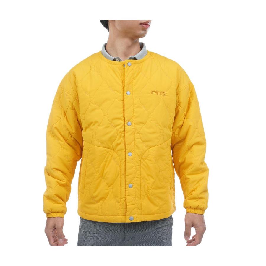 PING（ピン） ストレッチタフタキルティング ノーカラーブルゾン : GDO