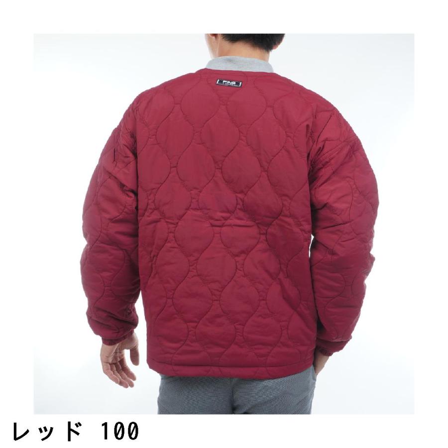 PING（ピン） ストレッチタフタキルティング ノーカラーブルゾン : GDO