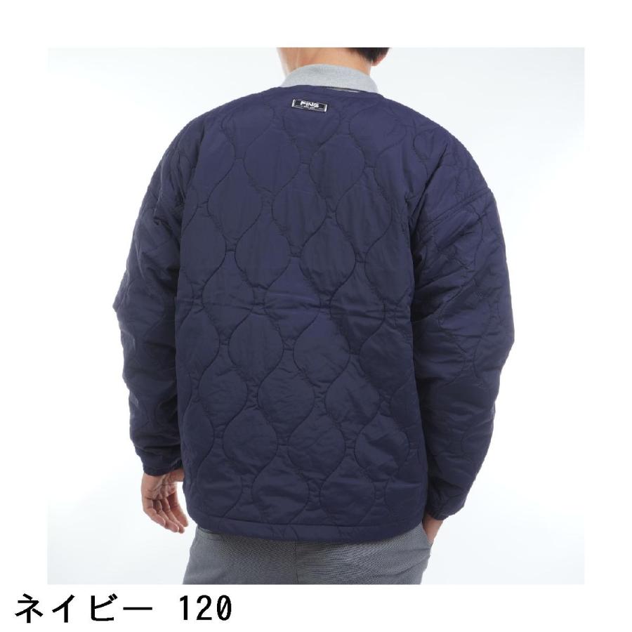 PING（ピン） ストレッチタフタキルティング ノーカラーブルゾン : GDO