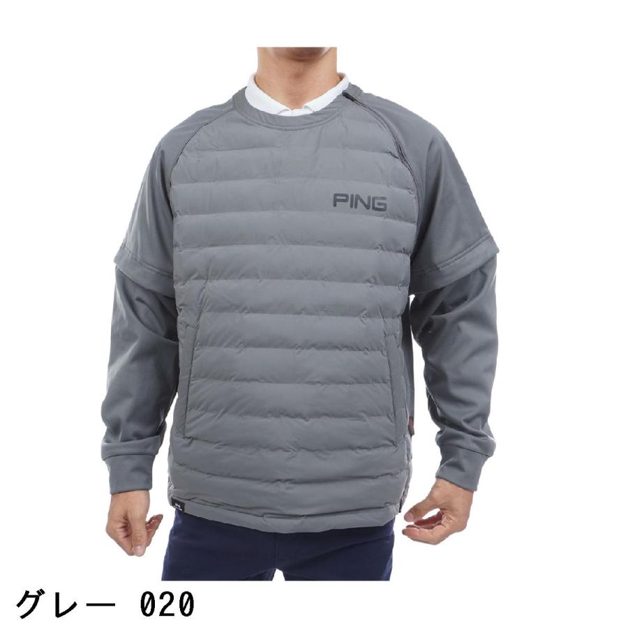 ゴルフ メンズ ピン ２ＷＡＹハイブリッド中綿スニードブルゾン ゴルフウェア PING（ピン） PING 2WAY ハイブリッド中綿スニードブルゾン : GDO