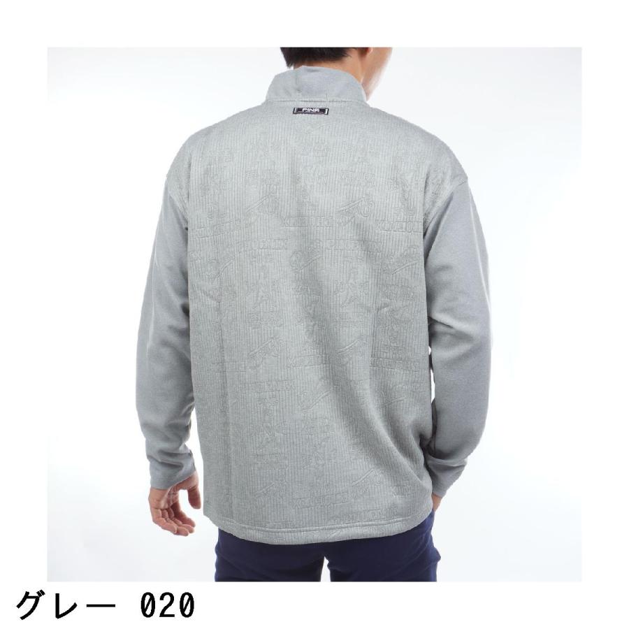 PING（ピン） キルトジャカード ハーフジッププルオーバー : GDOゴルフ