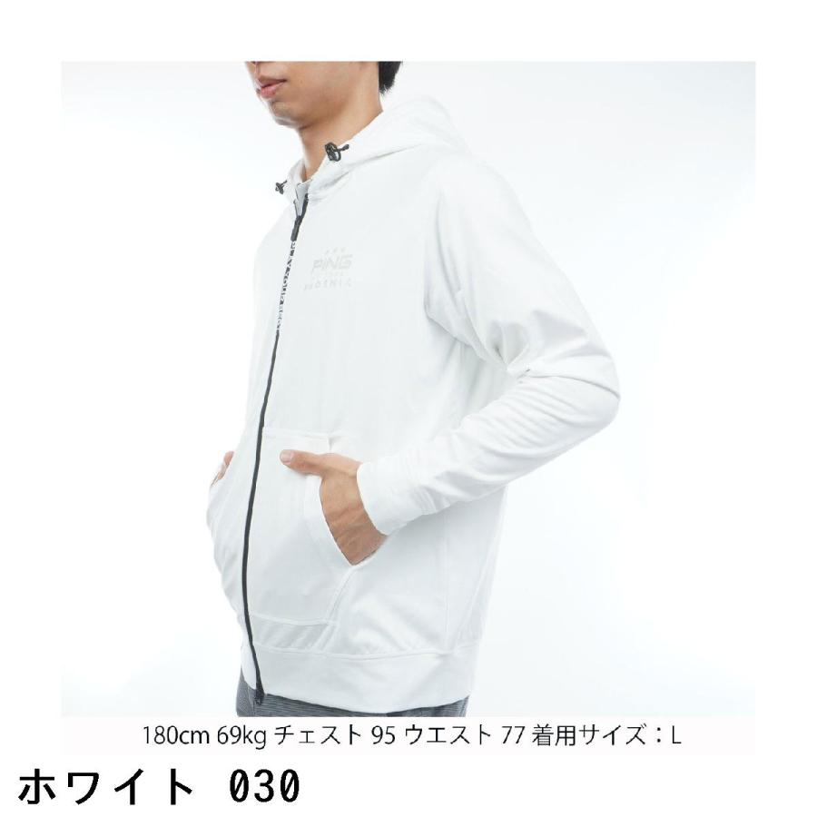 PING（ピン） ダンボールニット フルジップスウェットフーディー : GDO