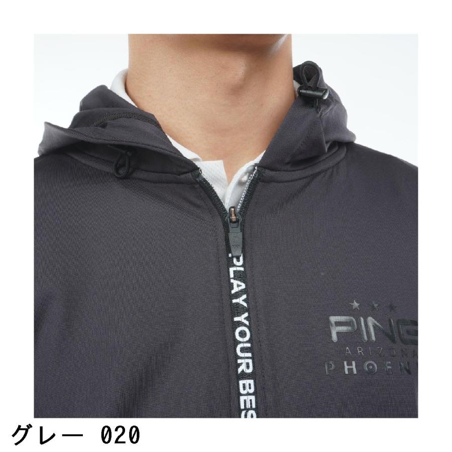 PING（ピン） ダンボールニット フルジップスウェットフーディー : GDO
