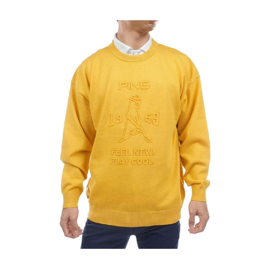 PING（ピン） ウールライク クルーネックセーター : GDOゴルフショップ