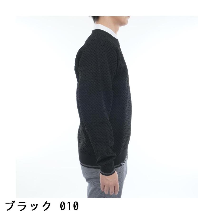 PING（ピン） ハチノス編み ストレッチクルーネックセーター : GDO